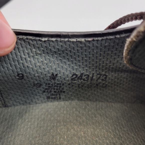 Weyenberg Mens Derby Oxfords Rich Brown Leather Sz 9 - Picture 10 of 10